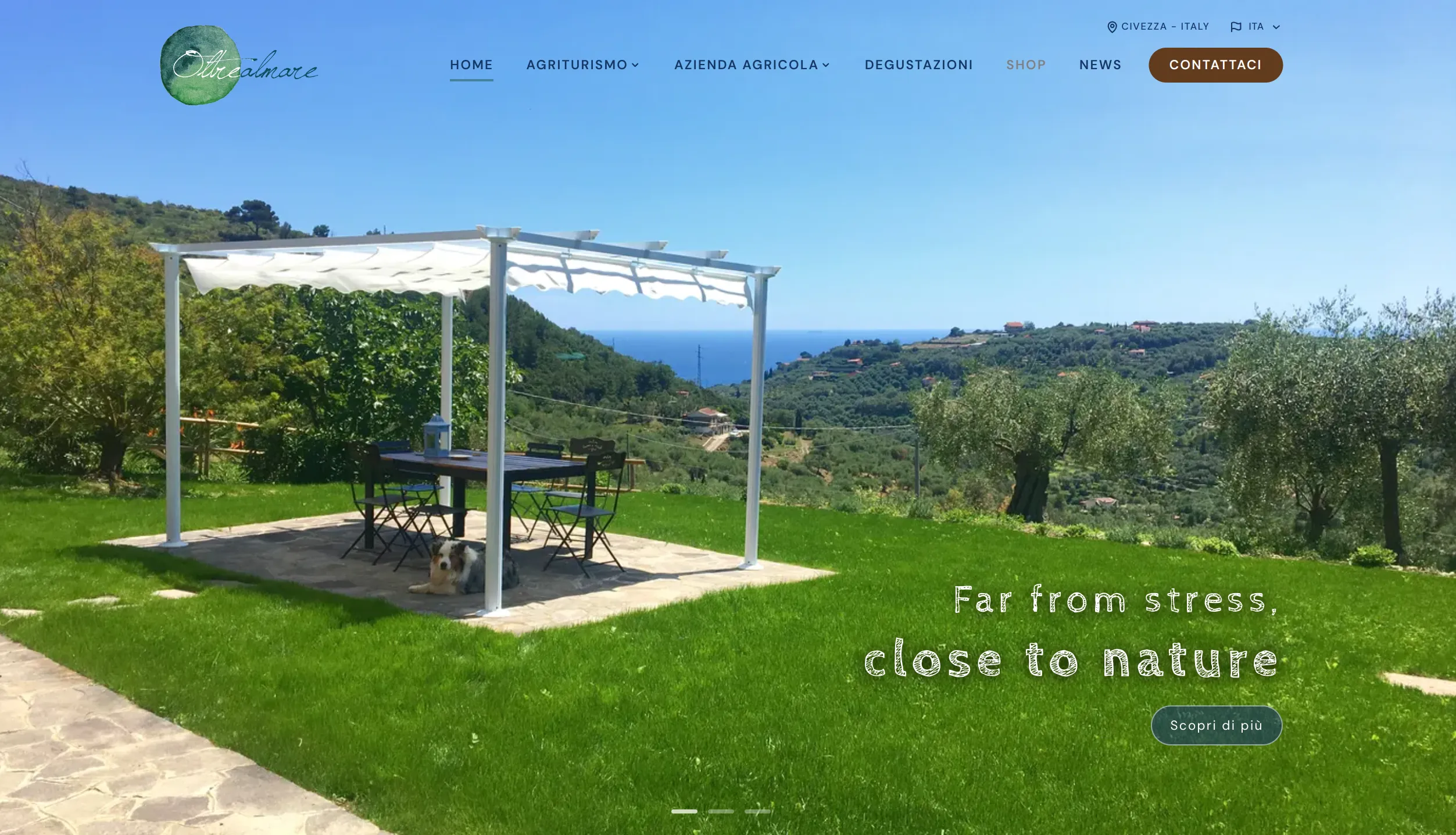 Anteprima sito Oltrealmare